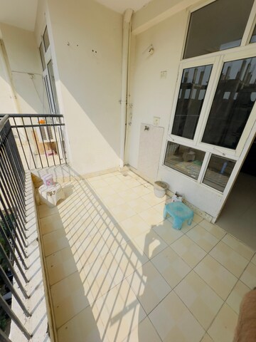 Balcony in 2 BHK Apartment at Uninav Heights Phase I, Raj Nagar Extension – for Rent