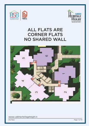 Master Plan in 2 BHK Apartment at BSB Vaibhav Heritage Height, Sector 16 Greater Noida – for Sale