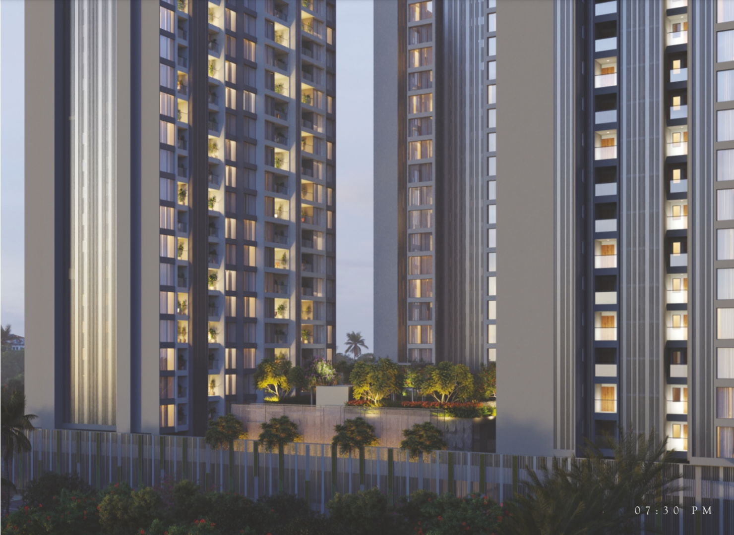 1 BHK + Pooja Room 630 Sq.Ft. Apartment in Mihir Amara