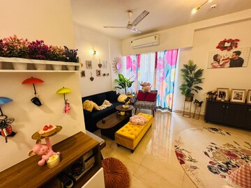 Living Room in 2 BHK Apartment at M3M Marina, Sector 68 – for Rent