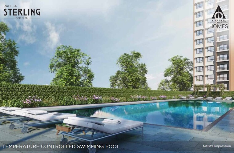 Exterior View, k-raheja-sterling 3 Bedroom 930 Sq.Ft. Apartment In Mohammadwadi Pune 9586656