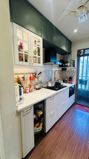 Kitchen in 3 BHK Apartment at Risland The Icon, Dhokali – for Rent