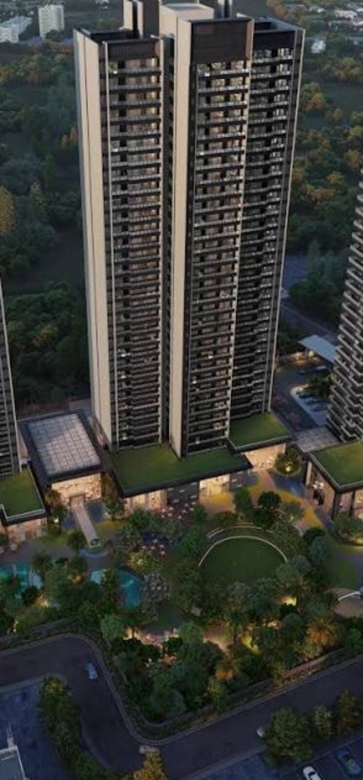 Exterior View, godrej-nest 3 Bedroom 2300 Sq.Ft. Apartment In Sector 150 Noida 9592246