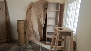 Staircase in 2.5 BHK Apartment at My Home Sayuk, Tellapur – for Rent