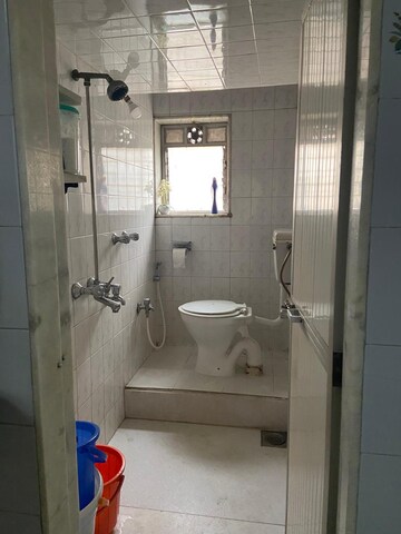 Bathroom in 2 BHK Apartment at Vijaynagar Society, Marol – for Rent