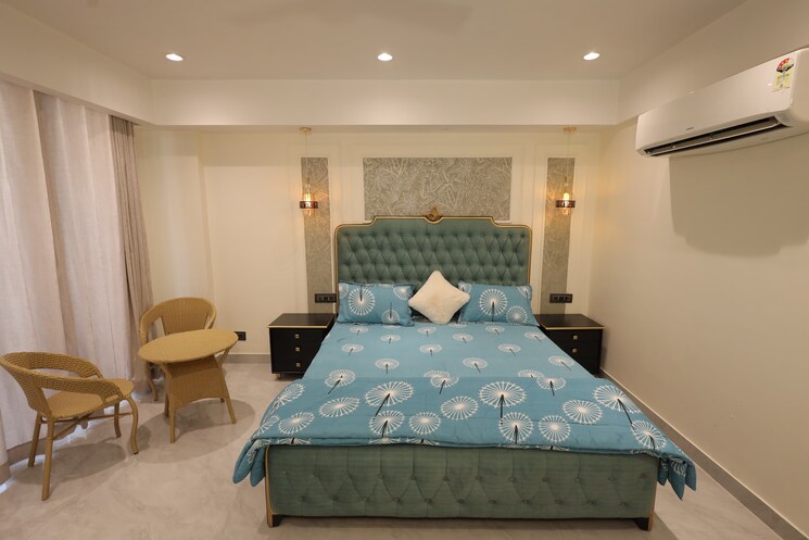 Bedroom, agra delhi national highway Studio 360 Sq.Ft. Apartment In Agra   Delhi National Highway Mathura 9592364