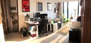 Team Area in 4 BHK Apartment at Rustomjee Oriana, Bandra East – for Rent