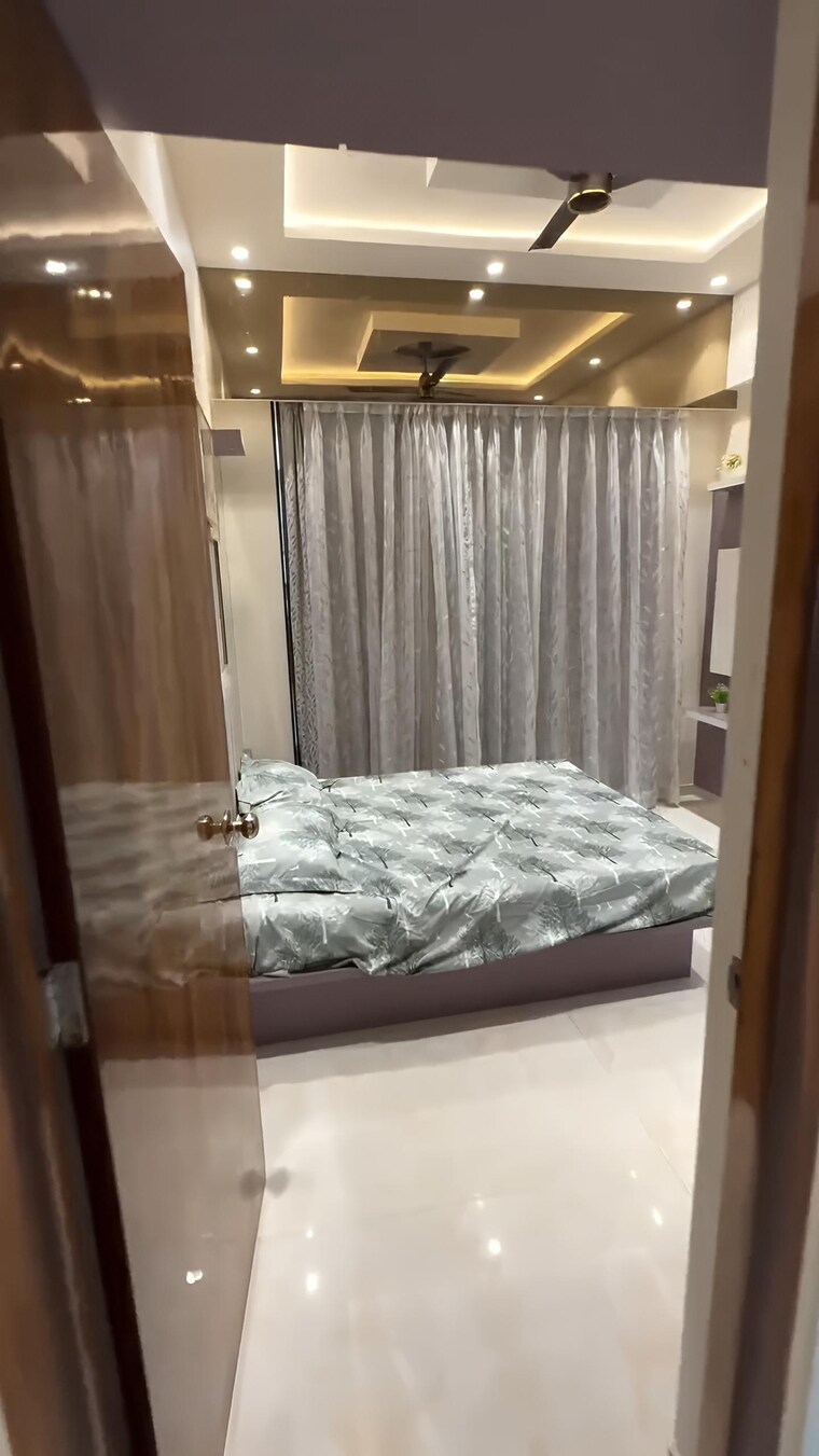 Master Bedroom, sai-comfort-heritage 2 Bedroom 850 Sq.Ft. Apartment In Morya Nagar Palghar 9592552