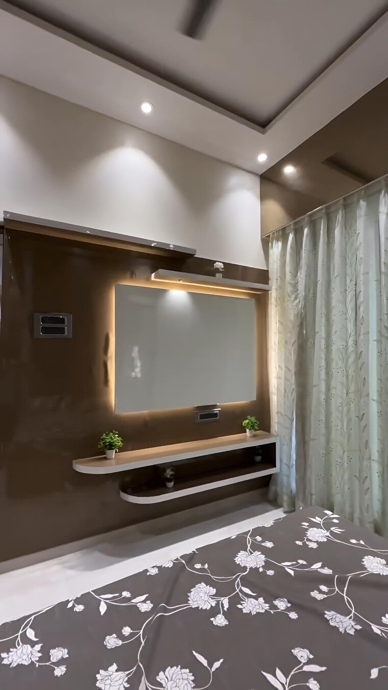 Master Bedroom, sai-comfort-heritage 2 Bedroom 850 Sq.Ft. Apartment In Morya Nagar Palghar 9592552