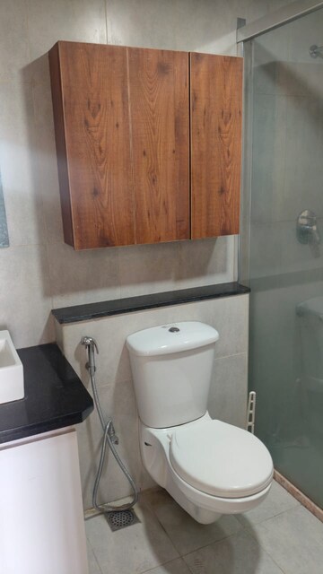 Bathroom in 3 BHK Apartment at Prestige Falcon City, Konanakunte – for Rent