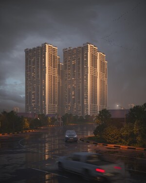 4 BHK Apartment – Exterior View View at Ameenpur - for Sale