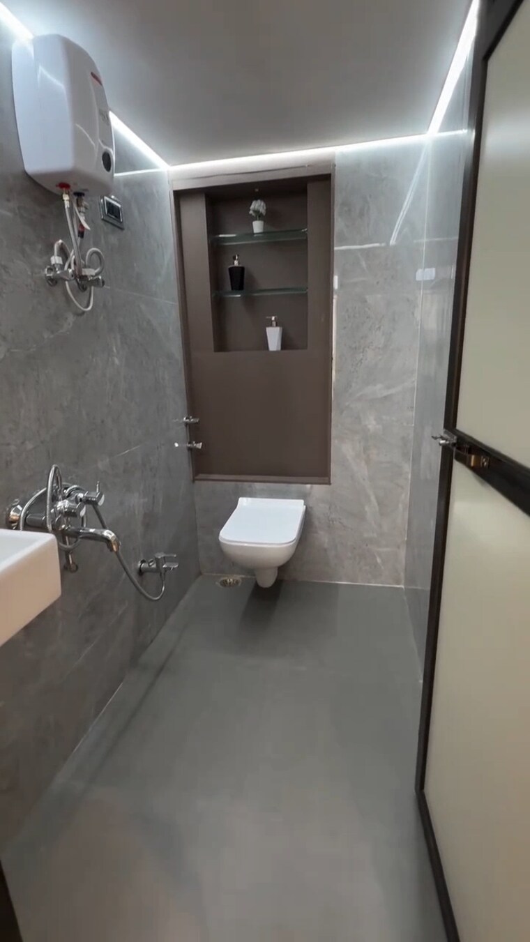 Bathroom, sai-comfort-heritage 2 Bedroom 850 Sq.Ft. Apartment In Morya Nagar Palghar 9592552
