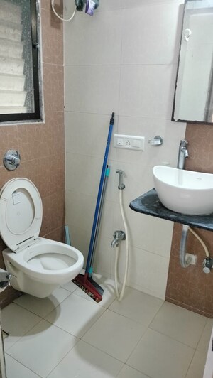 Bathroom in 3 BHK Apartment at Bhawani Tower Andheri, Marol – for Rent