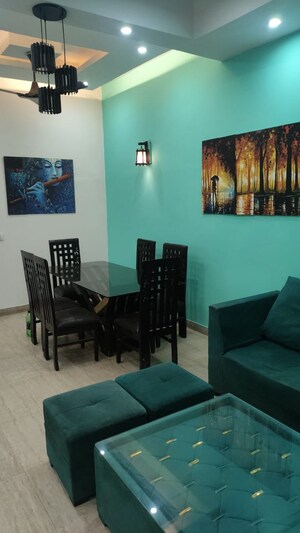 Living Room in 4 BHK Villa at Paramount Golfforeste Villas, Zeta I Greater Noida – for Rent