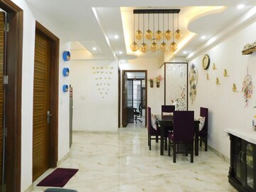 Living Room in 3 BHK Builder Floor at Chattarpur – for Rent
