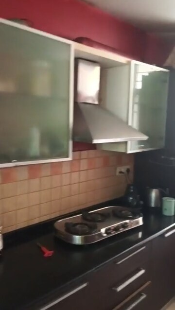 Kitchen in 3 BHK Apartment at Parsvnath Green Ville, Sector 48 – for Rent