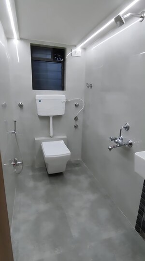 Attached Bathroom in 2 BHK Apartment at Ruturaj Classic, Nalasopara West – for Sale