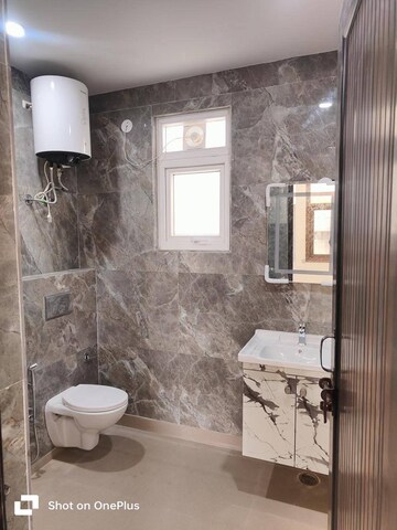 Bathroom in 3 BHK Builder Floor at Saket – for Rent