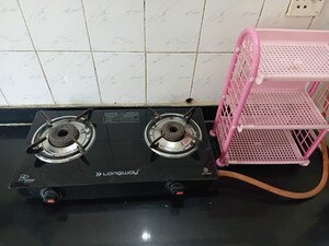 Kitchen in 1 BHK Apartment at Vasant Leela Complex, Vijay Nagari – for Rent