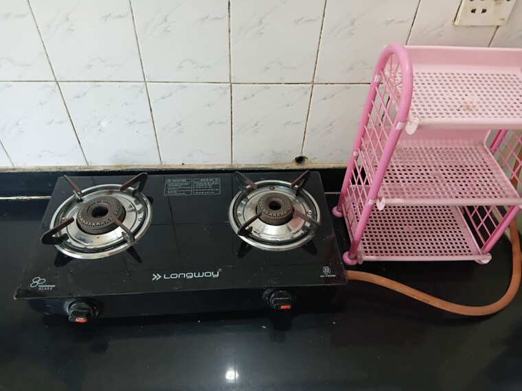 Kitchen, vasant-leela-complex 1 Bedroom 450 Sq.Ft. Apartment In Vijay Nagari Thane 9592897