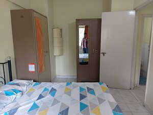 Bathroom in 1 BHK Apartment at Vasant Leela Complex, Vijay Nagari – for Rent