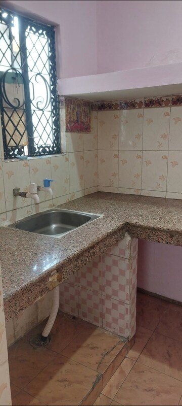 Kitchen in 1 BHK Apartment at Aadharshila Apartment, Sarita Vihar – for Rent