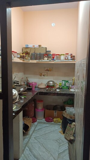 Kitchen in 1 BHK Builder Floor at Preet Vihar – for Rent