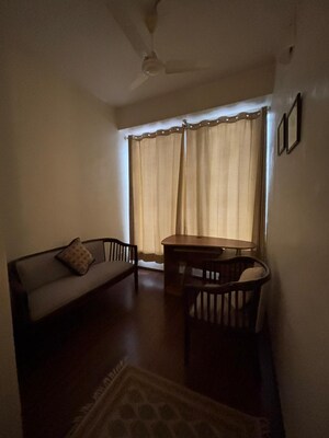 Living Room in 3 BHK Apartment at Lakeshore Manor, Halasuru – for Rent