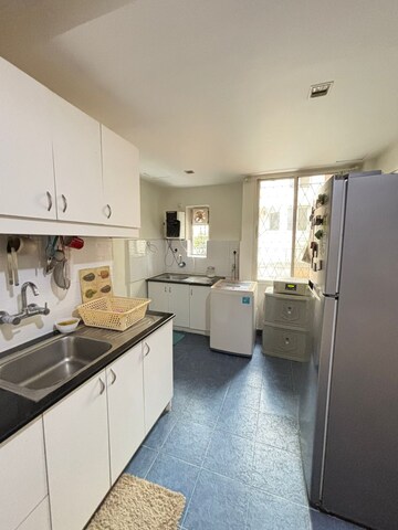 Kitchen in 3 BHK Apartment at Lakeshore Manor, Halasuru – for Rent