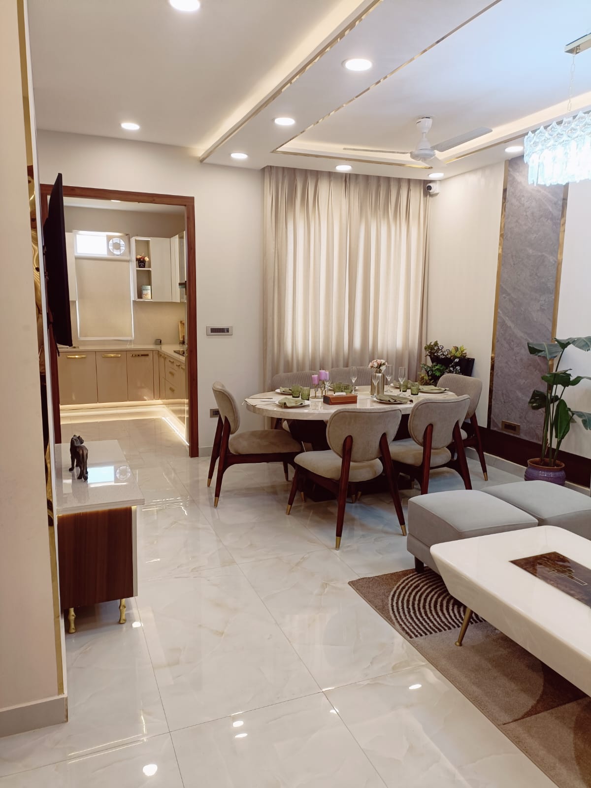 3.5 BHK + Servant Room Builder Floor For Sale in JMS The Majestic