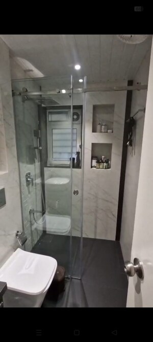 Bathroom in 3 BHK Apartment at Goregaon West View CHS, Goregaon West – for Sale