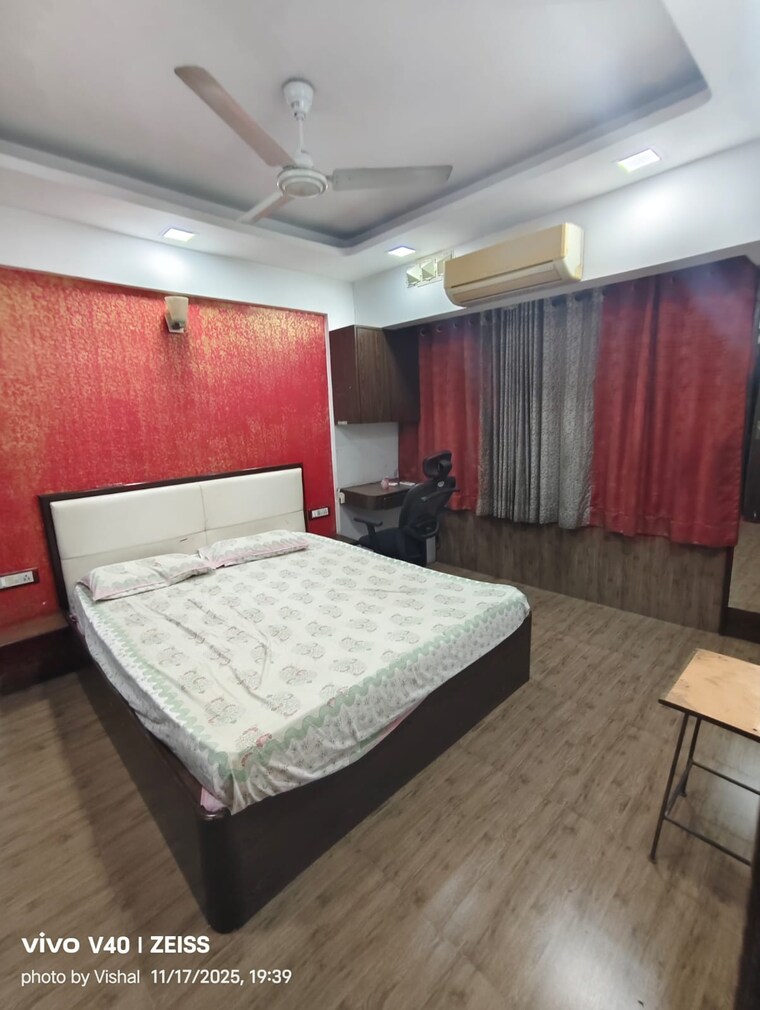 Bedroom, cosmos-park 2 Bedroom 700 Sq.Ft. Apartment In Ghodbunder Road Thane 9593062