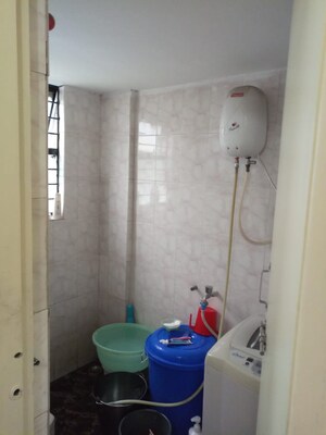Bathroom in 1 RK Apartment at Guru Ganesh Nagar Society, Kothrud – for Rent