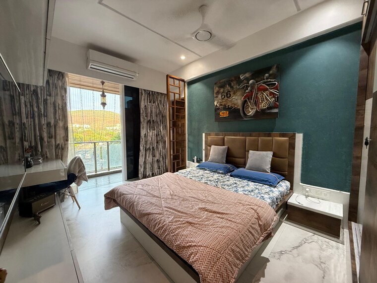 Bedroom, satellite-tower 3 Bedroom 1200 Sq.Ft. Apartment In Goregaon East Mumbai 9593264