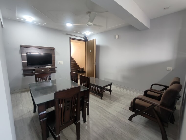 Living Room, sector 52 2 Bedroom 1250 Sq.Ft. Builder Floor In Sector 52 Gurgaon 9593365