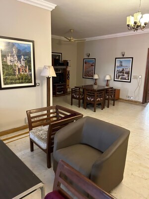 Master Bedroom in 3 BHK Builder Floor at RWA Apartments Sector 50, Sector 50 – for Rent