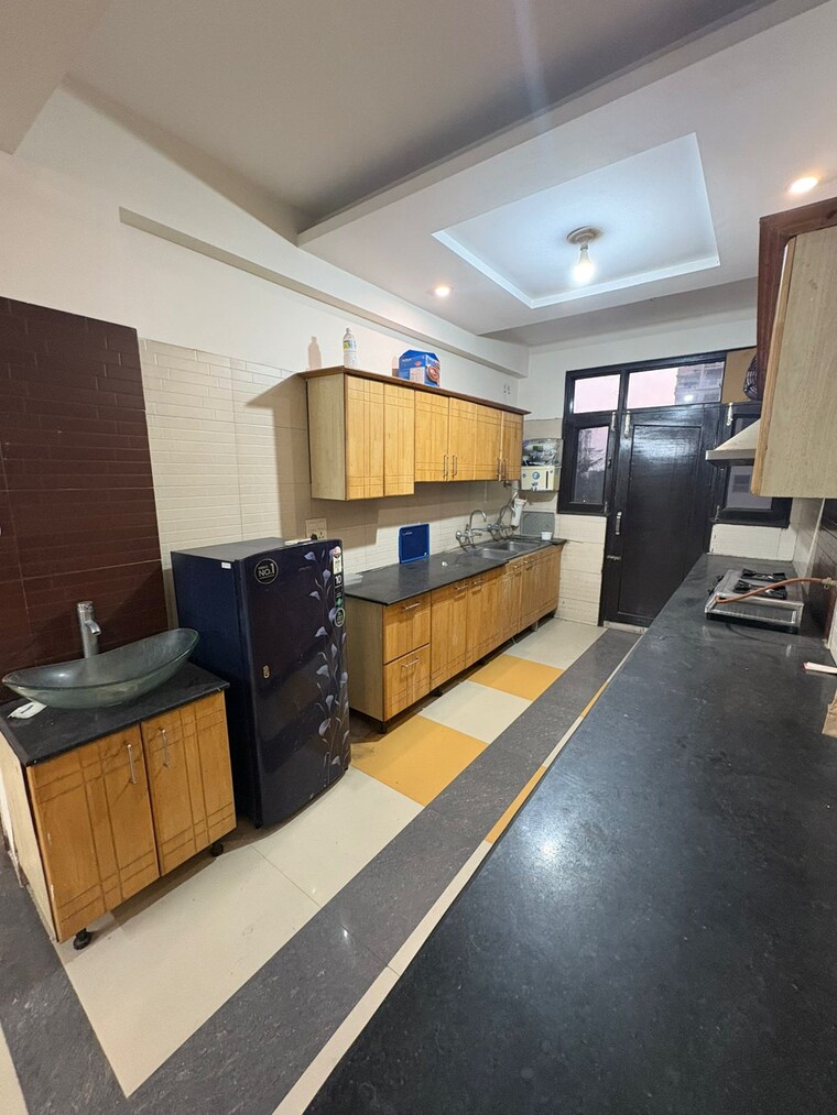 Kitchen, dhakoli 3 Bedroom 2200 Sq.Ft. Apartment In Dhakoli Zirakpur 9593559