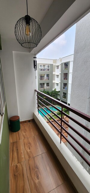Balcony in 2 BHK Apartment at Arna Meadows, Bannerghatta Road – for Rent
