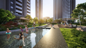 2 BHK Apartment – Exterior View View at Krisumi Waterside Residences, Sector 36a - for Sale