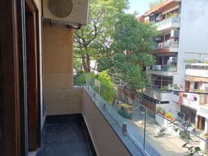Balcony in 4 BHK Builder Floor at Safdarjung Development Area – for Rent