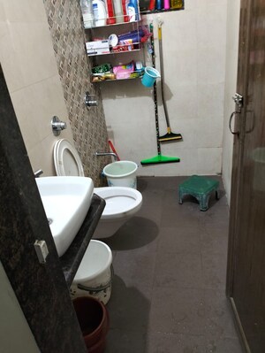 Attached Bathroom in 2 BHK Apartment at Vihang Hills, Ghodbunder Road – for Rent