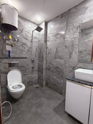 Bathroom in 4 BHK Builder Floor at Saket – for Rent