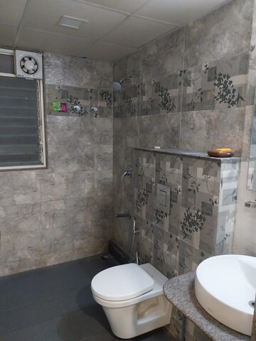 Bathroom in 2 BHK Apartment at Aundh – for Rent
