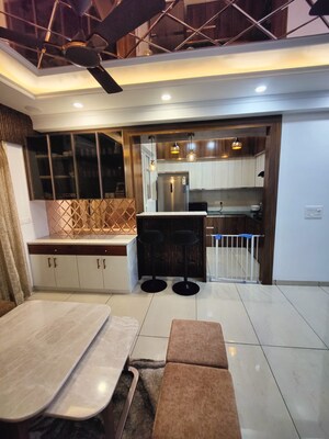 Living Room in 3 BHK Apartment at Rishita Manhattan, Gomti Nagar – for Sale