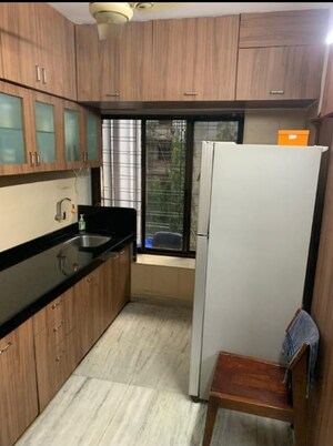 Kitchen in 1 BHK Apartment at Conwood Astoria, Goregaon East – for Rent