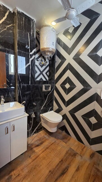 Bathroom in 3 BHK Builder Floor at Saket – for Rent