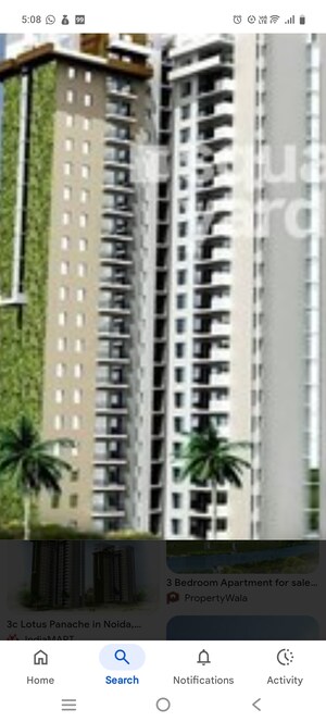 4 BHK Apartment – Exterior View View at Lotus Panache, Sector 110 - for Rent