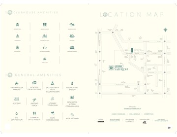 Floor Plan in 3 BHK Apartment at Mavdi – for Sale