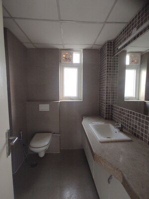 Bathroom in 3 BHK Apartment at Conscient Heritage Max, Sector 102 – for Rent