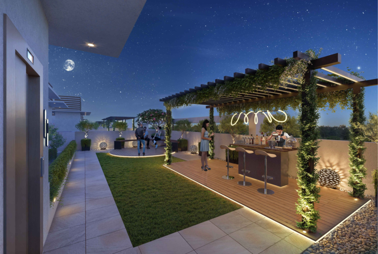 Swimming Pool, adani-samsara-ivana 4 Bedroom 1702 Sq.Ft. Builder Floor In Sector 63 Gurgaon 9594213